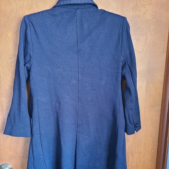 🐳 2/$40 Cabi Navy Blue Coat - size xs - Picture 3 of 3